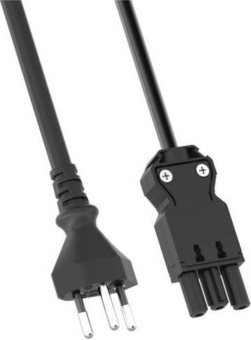 Bachmann Strom Anschlusskabel Schwarz 1,50 m - Bild 1