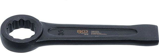 BGS Schlag-Ringschlüssel aus Chrom-Vanadium in Schwarz, Schlüsselweite: 30 mm - Bild 2