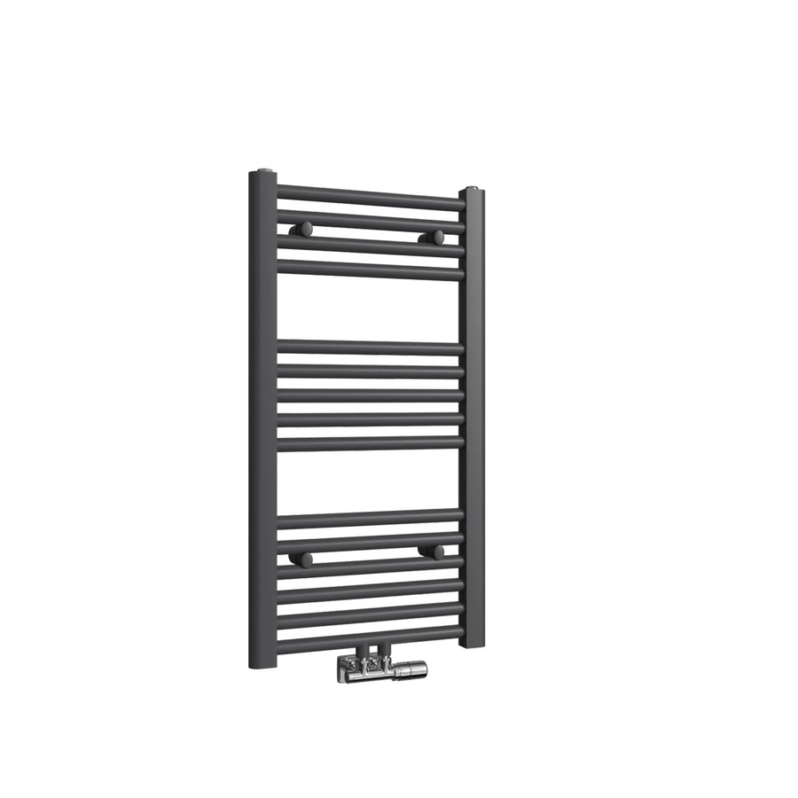 Emke Badheizkörper Handtuchwärmer Anthrazit B: 75 cm, T: 30 cm, H: 40 cm, 244W - Bild 2