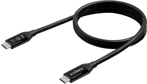 EDIMAX USB4 Thunderbolt 3 USB-C Kabel Schwarz 1,00 m UC4-010TB V2 - Bild 1