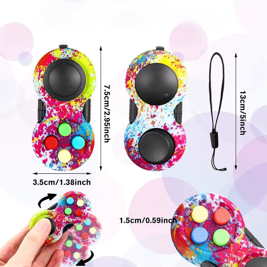 soulbao Retro Classic Fidget Pad Controller, 8-Funktions-Handheld-Spiel, Fidget Toys - Bild 5