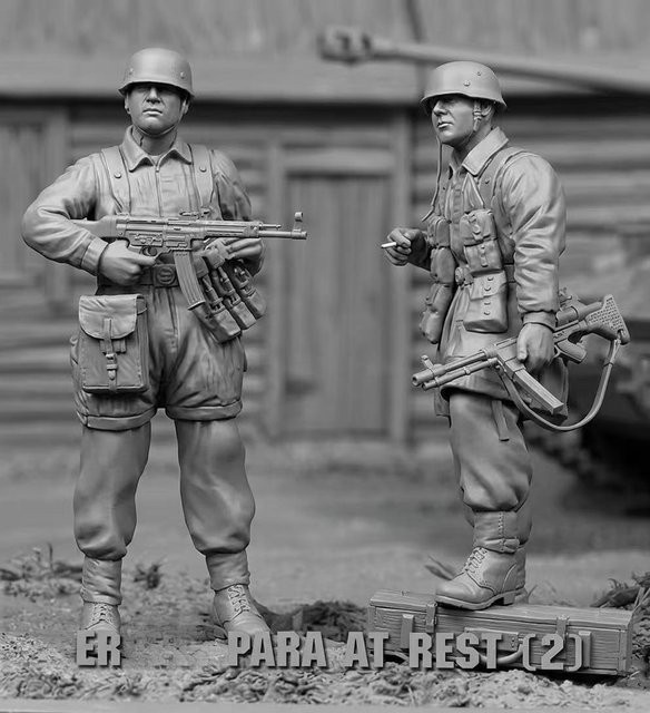 History Hobby Art Miniature Airborne, Modellbausatz, Maßstab 1:35 - Bild 1
