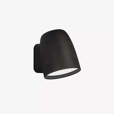 Bover Nón Lá Outdoor Wandleuchte LED aus Metall in Schwarz