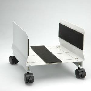ROTRONIC-SECOMP PC-Ständer rollbar in Beige oder Weiß - Bild 1