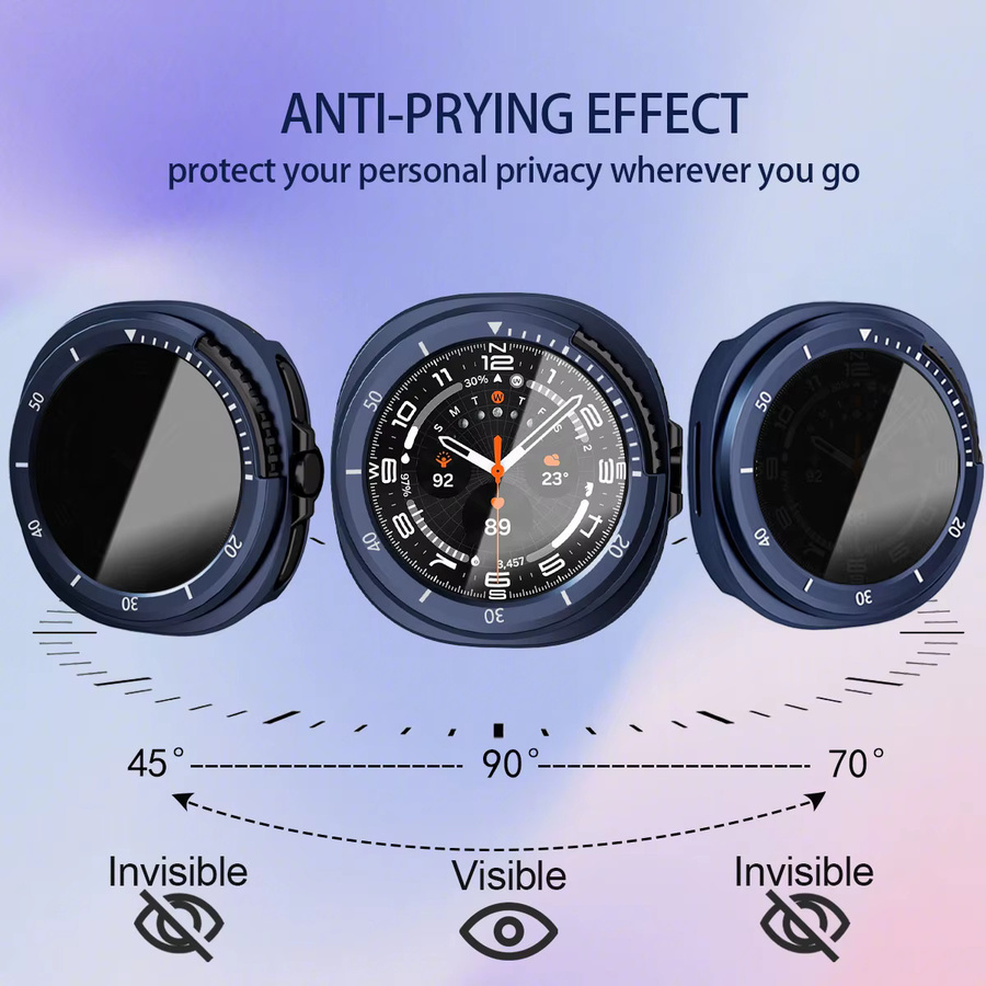 SAMUTAX Schutzhülle für Samsung Galaxy Watch 8 Classic 46 mm, Weiß, Unisex - Bild 3