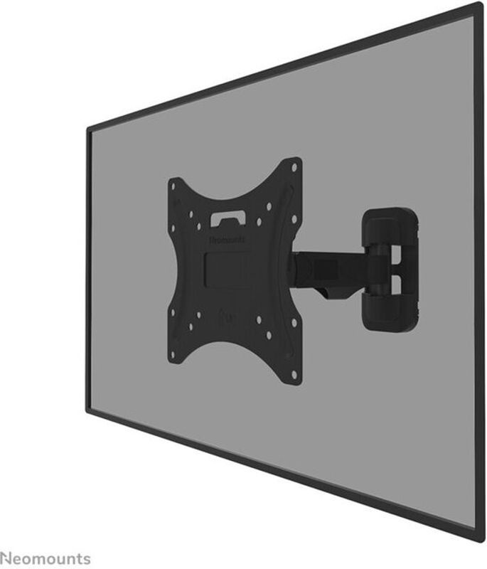 Neomounts WL40-540BL12 TV-Wandhalterung in Schwarz für 32 bis 55 Zoll mit VESA 100x100 mm, neigbar und schwenkbar - Bild 3