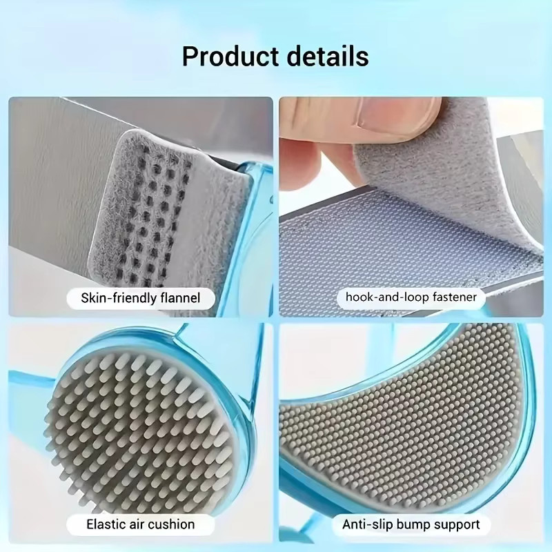 Verstellbare Nackenstütze mit elastischen Polstern, Unisex - Bild 3