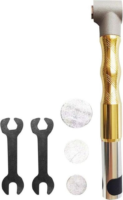Kkmoon Multifunktionale elektrische Kompaktmühle mit 90-Grad-Ellebogen in Gold - Bild 1