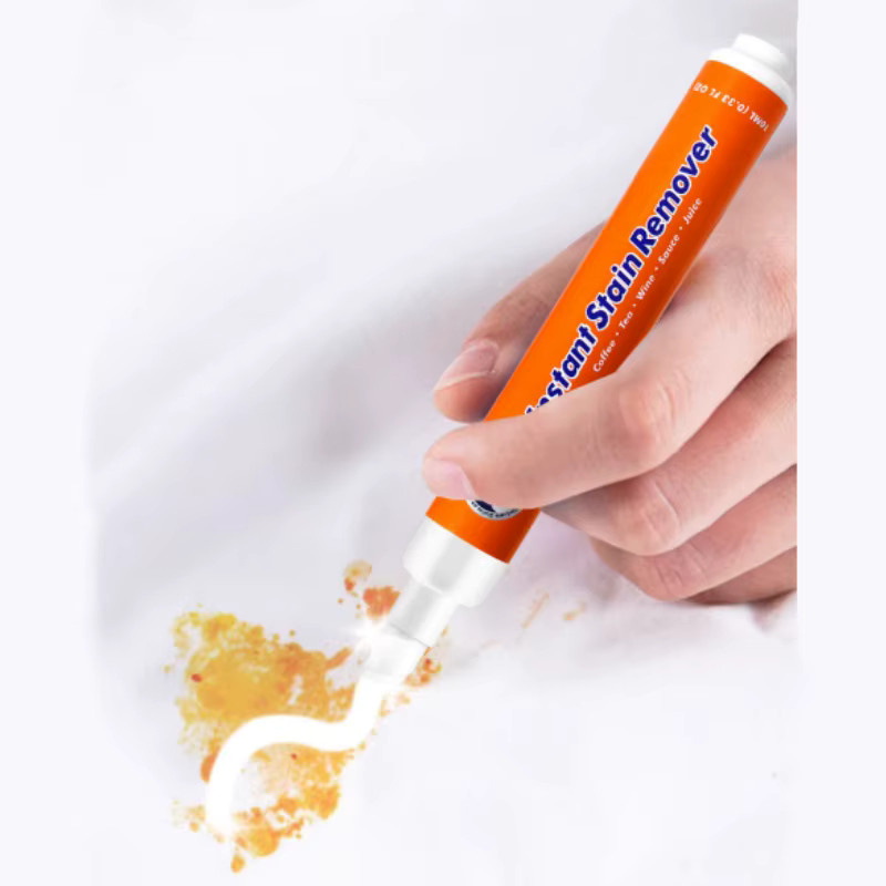 YOCITY Fleckenentferner-Stift in Orange, tragbarer Mehrzweck-Bleichstift für Lebensmittel- und Getränkeflecken auf verschiedenen Stoffen - Bild 2