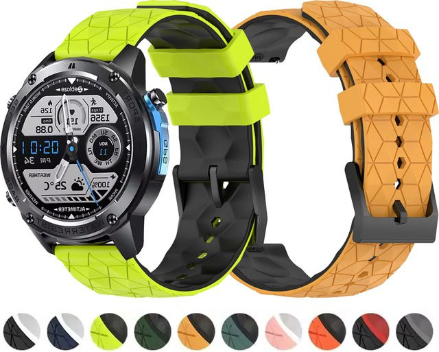 Zeblaze Uhrenarmband Silikon, multicolour, 22 mm - Bild 1