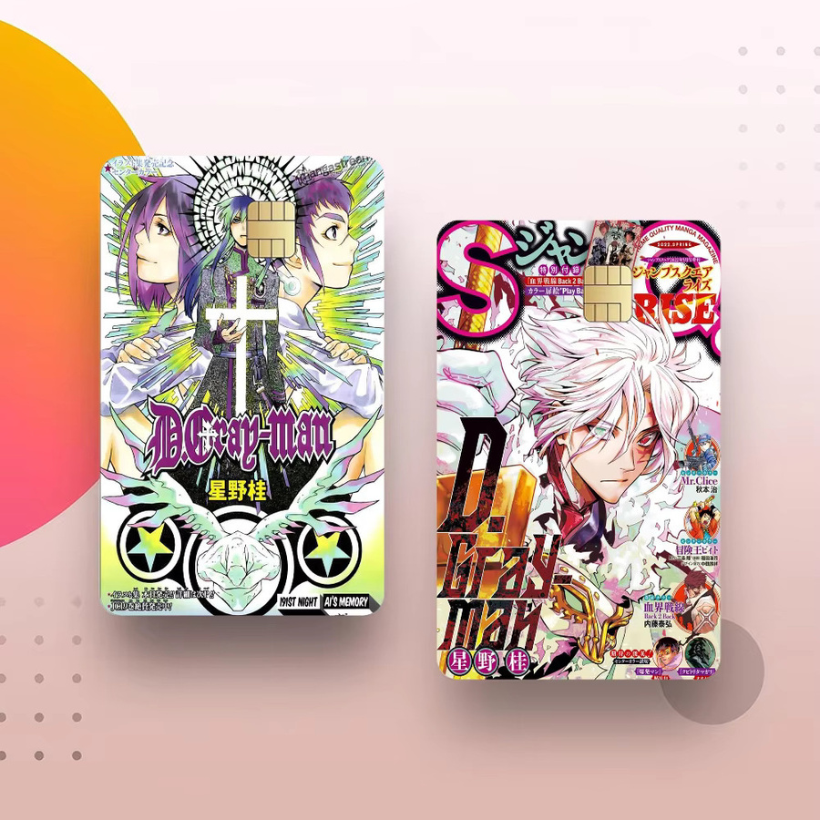 D Grey Man Anime Aufkleber für Kreditkarten und Bankkarten in Multicolour - Bild 4