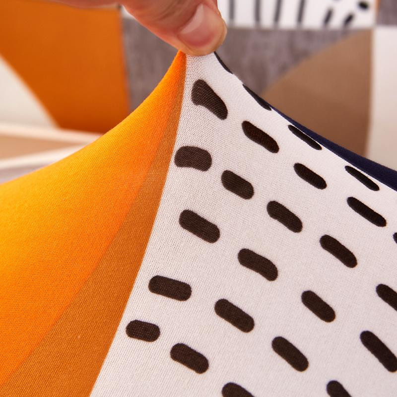 S-EMIGA Elastischer Sofabezug mit floralem Muster, rutschfester Stretch-Schonbezug aus Polyester, Multicolour, Breite: 90-140 cm - Bild 2