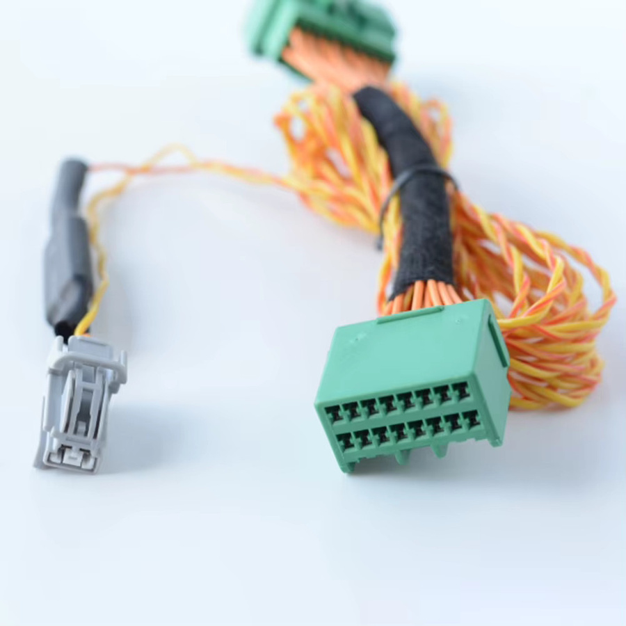 Baohua 16P Lautsprecherkabel mit 2-Pin Stecker für Volvo S60 Audiokabel aus ABS-Material - Bild 2