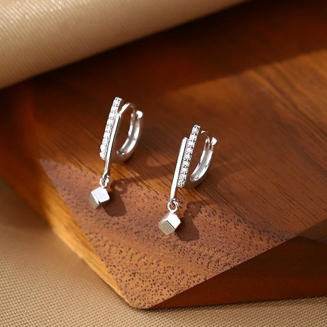 Lucky Star Jewelry Ohrringe, diamantbesetzt, Damen - Bild 1