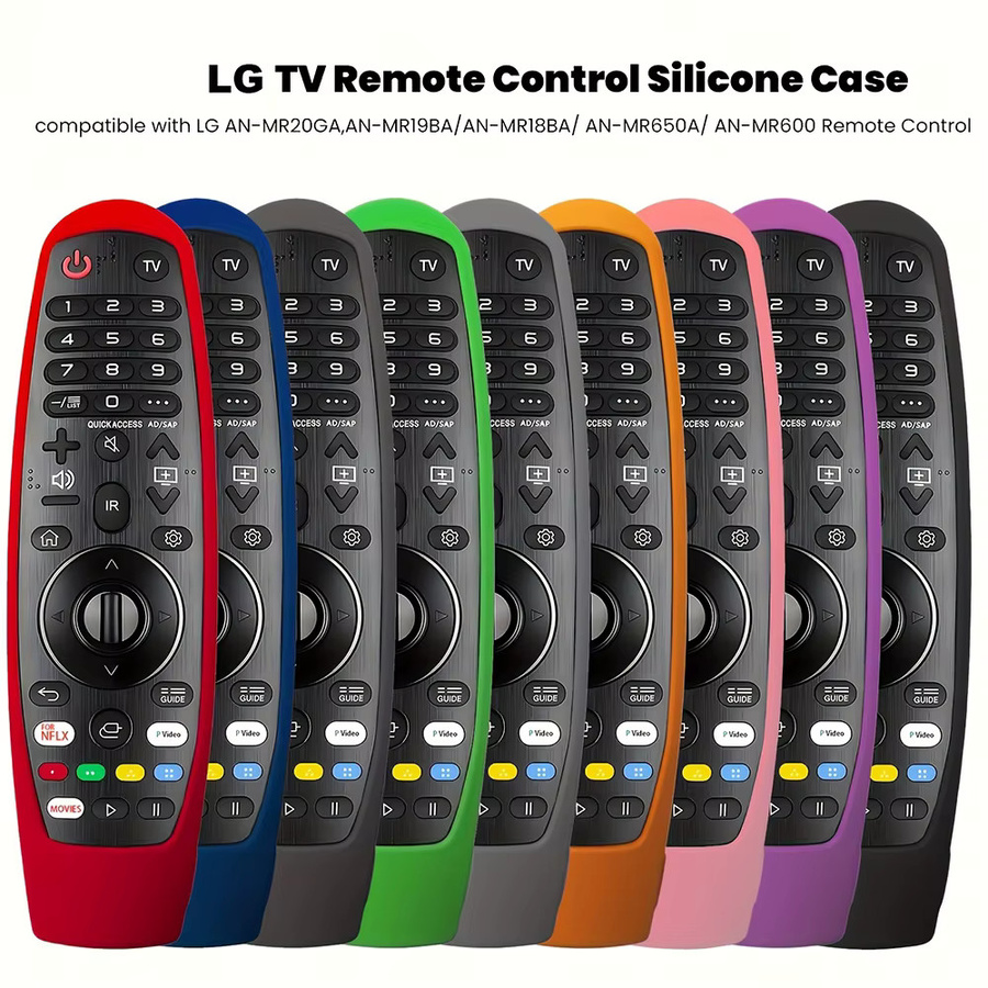 MRSVI Magic Remote Cover für LG AN-MR600 MR650 MR18BA MR19BA MR20GA – Weiche Schutzhülle für Smart OLED TV Fernbedienung in Blau - Bild 6
