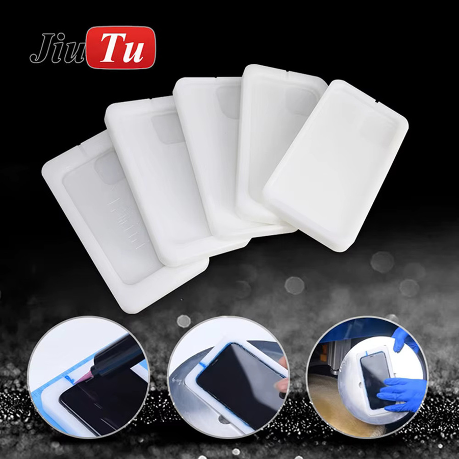 Jiutu Polierform für iPhone 15 Pro, 14 Pro, 13 Mini und 13 Pro Max in Weiß - Bild 5