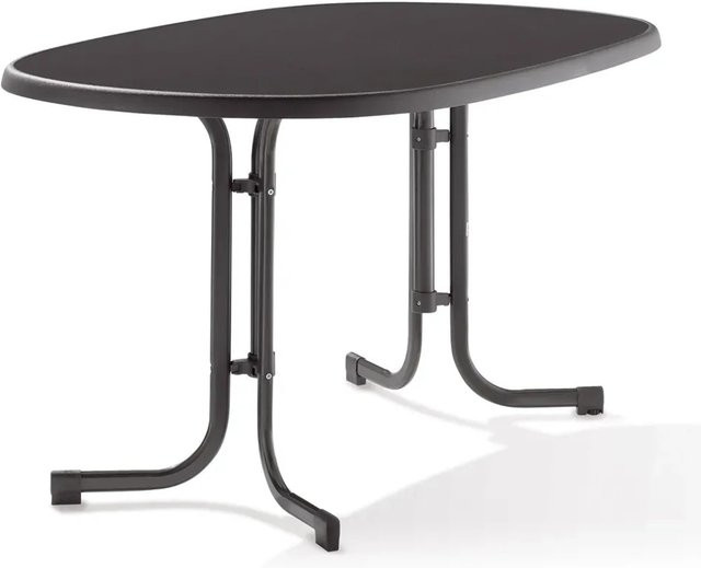 Sieger Klapptisch Mecalit-Pro Rund in Anthrazit B: 140 cm, T: 90 cm, H: 72 cm - Bild 1