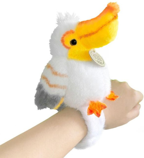 Kawaii Magnetische Simulation Papagei Plüschtier, Stofftier, 12cm, ab 14 Jahren - Bild 1