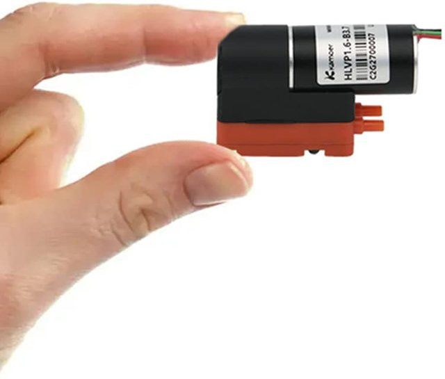 Kamoer Bürstenlose Membran-Vakuumpumpe hlvp2.5 mit PWM-Drehzahlregelung, 1,5 l/min, 1,6 V DC, für tragbare Gasanalyse - Bild 1