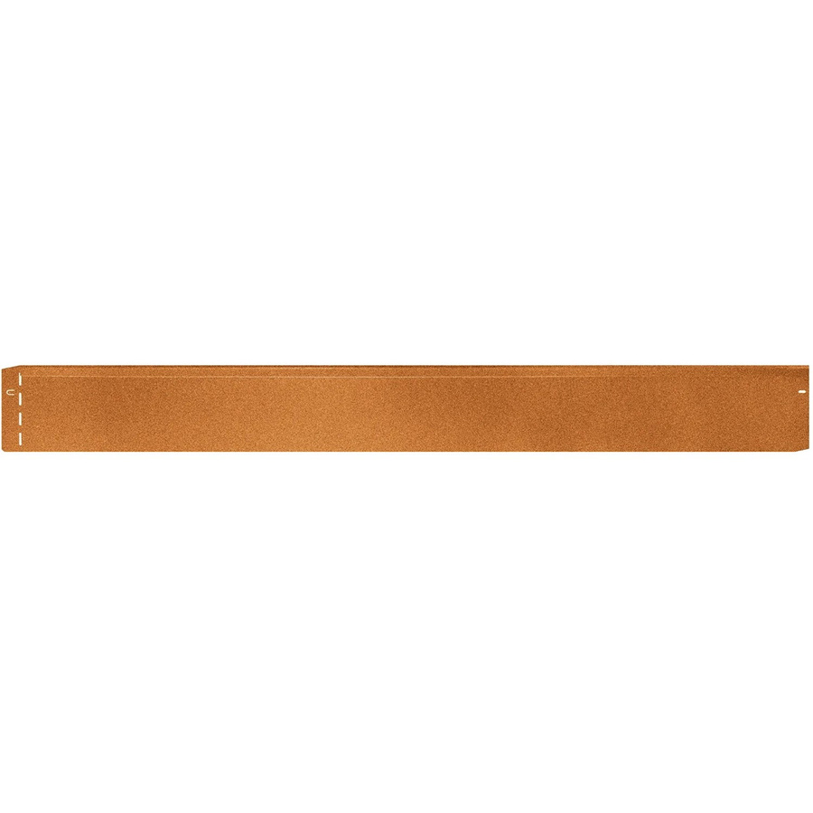 Bellissa Rasenkante aus Cortenstahl in Edelrost, Farbe: Braun, B: 118 cm, H: 20 cm - Bild 2