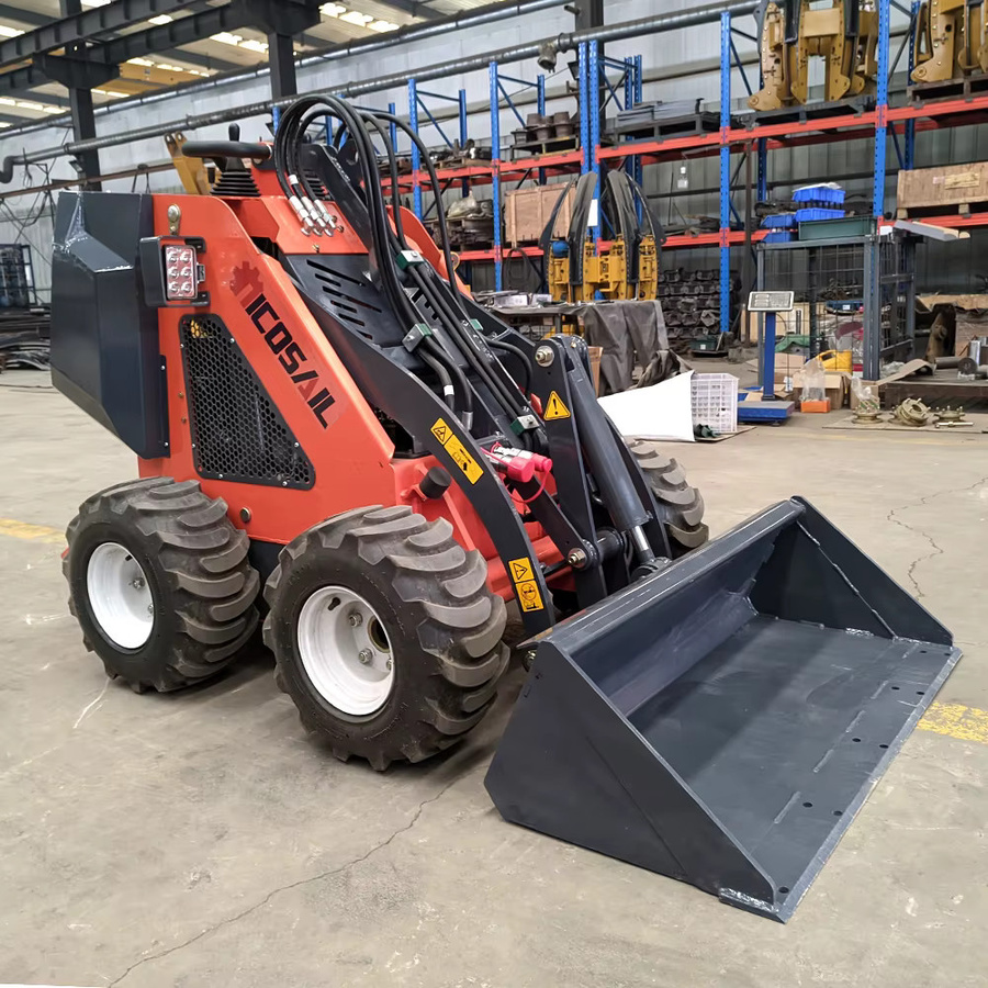 Nicosail Kompaktlader 380E Mini Dumper als Kettenlader und Radlader - Bild 1
