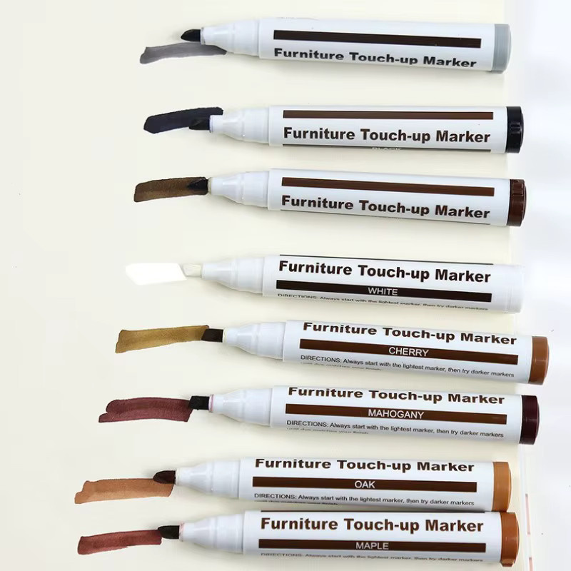 Möbel Reparatur Set mit Holz Reparatur Stiften und Kratzer Entferner in Multicolour zur Wiederherstellung von Schränken, Böden und Tischen - Bild 2
