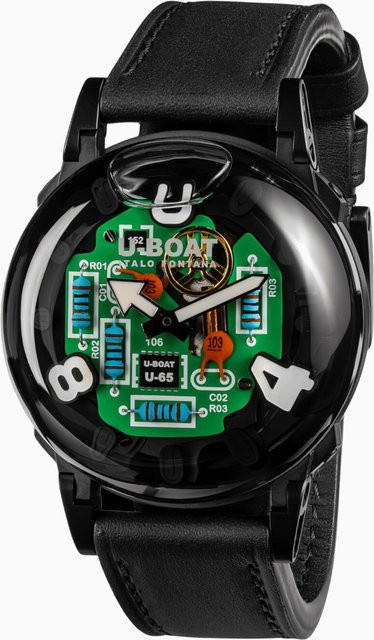 U-Boat Herrenuhr U-65 Tek SS, 45mm, 5ATM - Bild 1