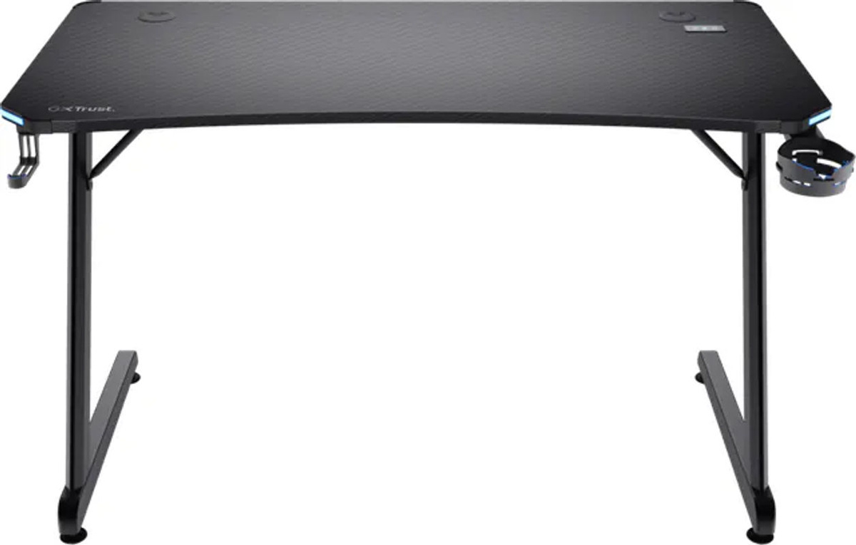 GXT 709 Luminus Gaming-Tisch mit RGB LED-Beleuchtung, Schwarz, B: 120 cm, T: 60 cm, H: 76 cm - Bild 2