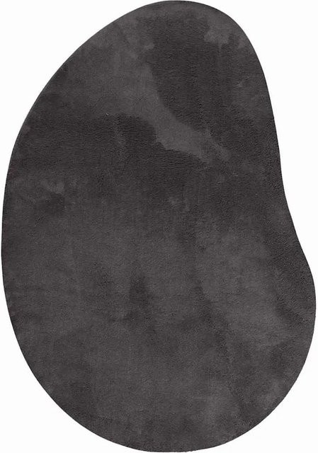 vidaXL Teppich HUARTE in Anthrazit, moderner Polyester-Teppich, B/T: 160 x 230 cm - Bild 1