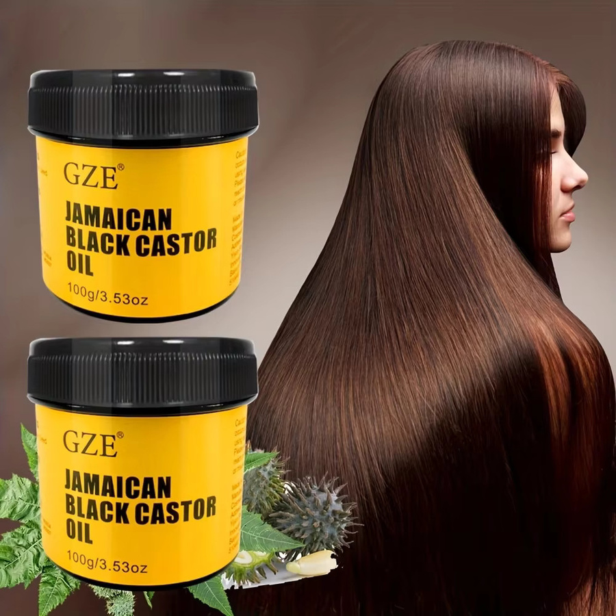 GZE Jamaican Black Castor Oil, 2er-Pack, Haaröl, Unisex - Bild 2
