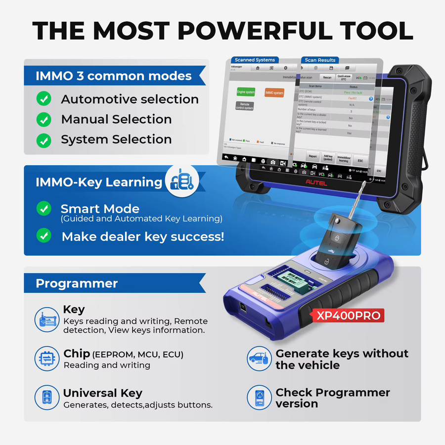 Autel MaxiIM IM608 II PRO Programmiergerät für Schlüssel und Diagnose-Tools - Bild 2