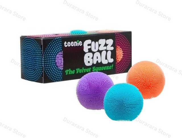 HEISS! Teenie Fuzz Ball Blind Box, Stressabbau-Ball, Bunt / Mehrfarbig - Bild 1