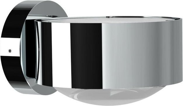 Top Light Puk Maxx Wandleuchte LED Up-Down in Chrom und mattem Glas mit warmweißem Licht - Bild 1