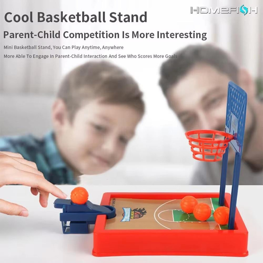 Yiran bag Mini-Basketballautomat Desktop tragbar Basketball ab 7-12 Jahren - Bild 4