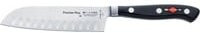 DICK Santoku Messer Premier Eurasia mit Kullenschliff in Schwarz und Silber, Klingenlänge: 18 cm - Bild 1