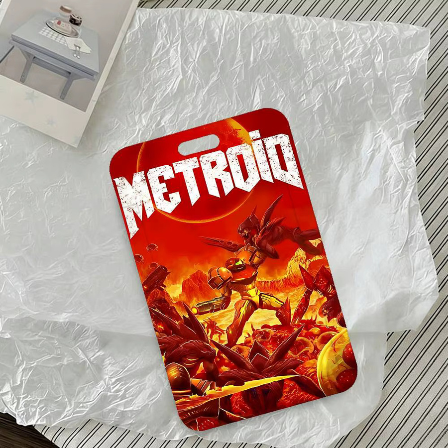 Anhänger Game M-Metroids Kartenhalter Halsband, Schlüsselanhänger - Bild 3
