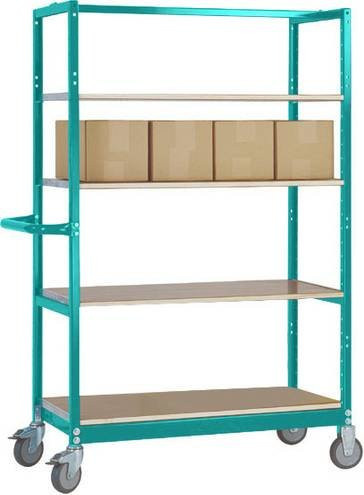 Manuflex Etagenwagen TV1052.5021 in Wasserblau - Bild 1