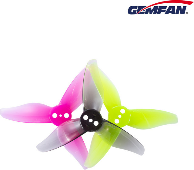GEMFAN Hurricane 2023 2x2.3 2 Zoll 3-Paddel PC-Propeller, 4 Paar, Kunststoff - Bild 1