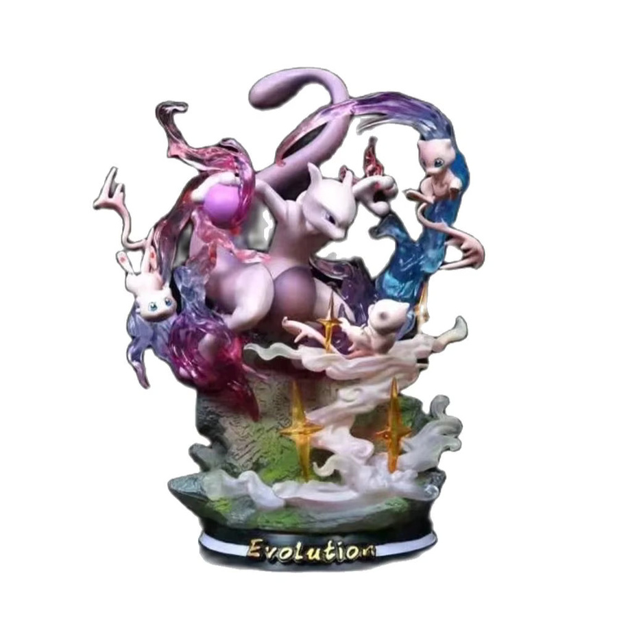 Bandai Pokémon Mewtwo Mewtu Evolution Version, Actionfigur, Kunststoff - Bild 3