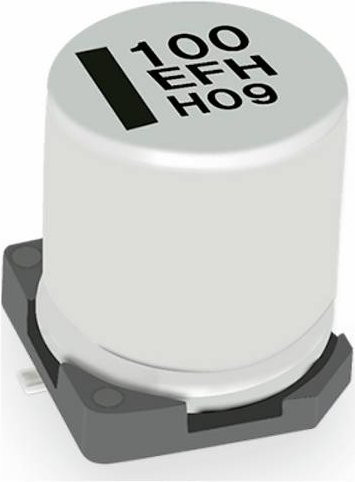 Panasonic Elektrolyt-Kondensator 22 µF 35V 20% in Weiß - Bild 1