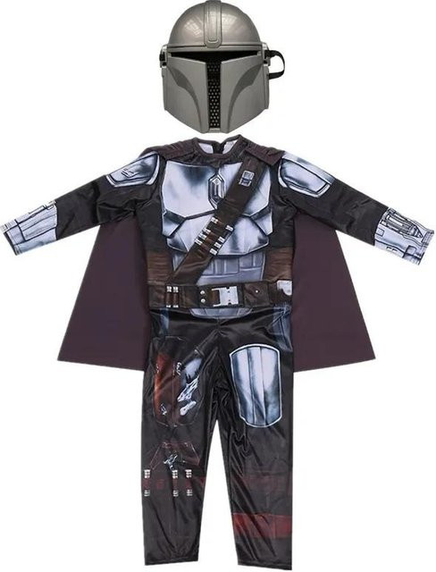 deyiyy Mandalorian Beskar Rüstung Kinder Cosplay Kleidung, Schwarz - Bild 1