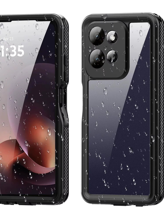 Wasserdichte Schutzhülle IP68 für Motorola Moto G Play 2026 und G Power in Schwarz mit 360 Grad Schutz für Schwimmen und Schnorcheln - Bild 7