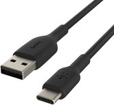 Belkin BoostCharge USB-C auf USB-A Kabel in Schwarz, Länge: 3,0 m - Bild 1