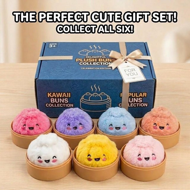 Dumpling Squishy Blind Box Mystery Überraschung Bao Bun Knetspielzeug, Bunt / Mehrfarbig, ab 3 Jahre - Bild 1