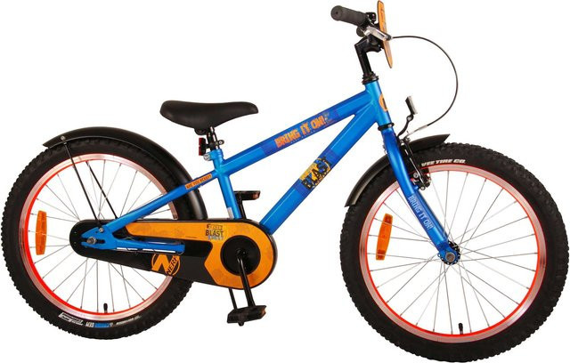 Nerf Kinderfahrrad, 20 Zoll, Blau, Rücktritt + Handbremse - Bild 1