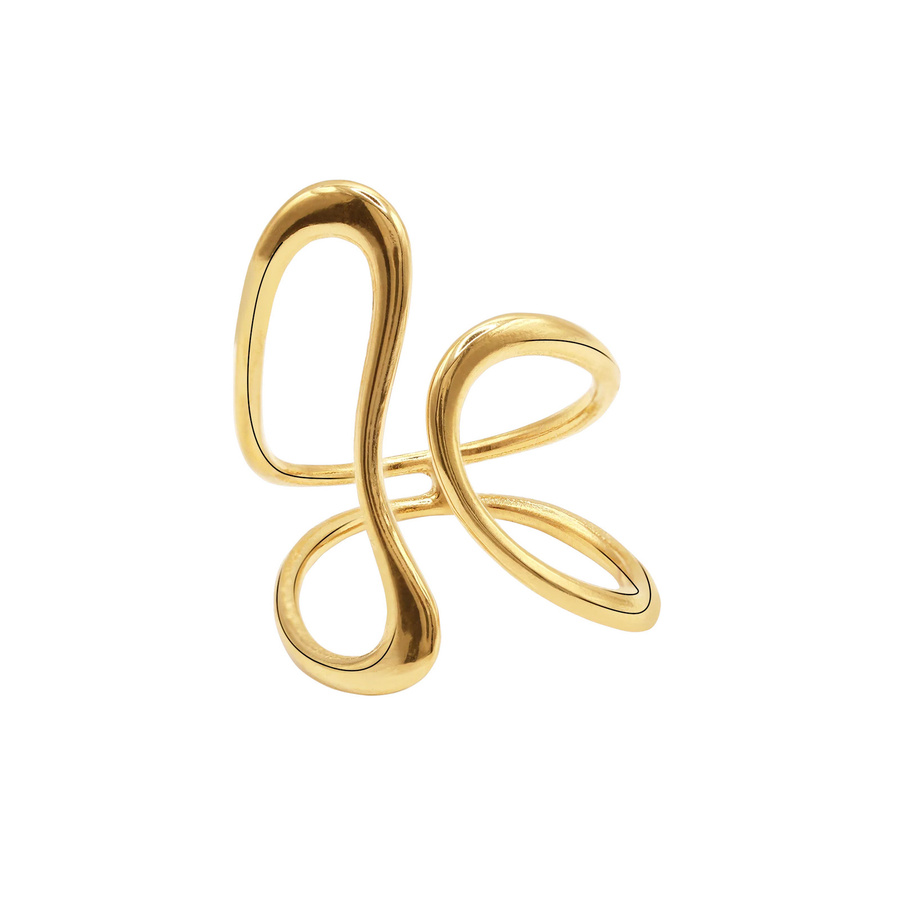 Heideman Ring Edelstahl, Gold, Damen - Bild 1