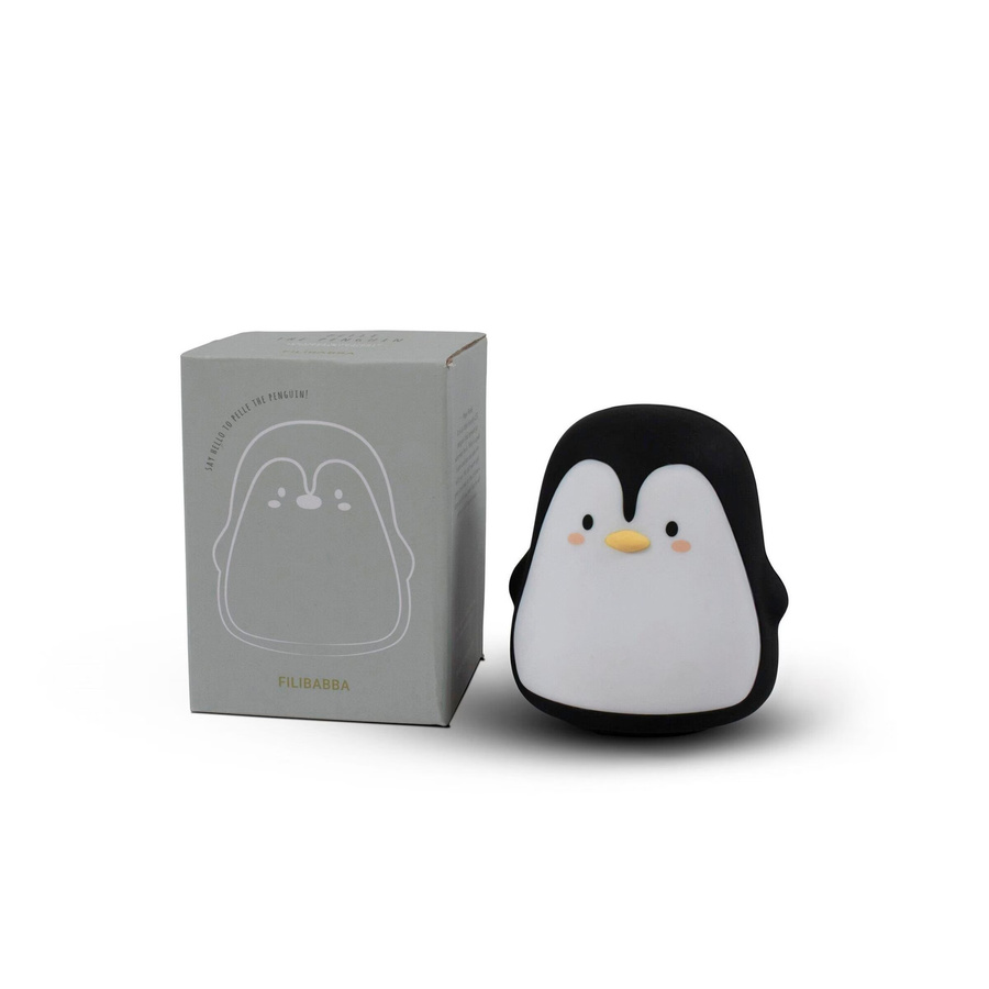 Filibabba LED Nachtlicht Pelle der Pinguin in Multicolour aus Silikon und Kunststoff mit wiederaufladbarem Akku - Bild 3