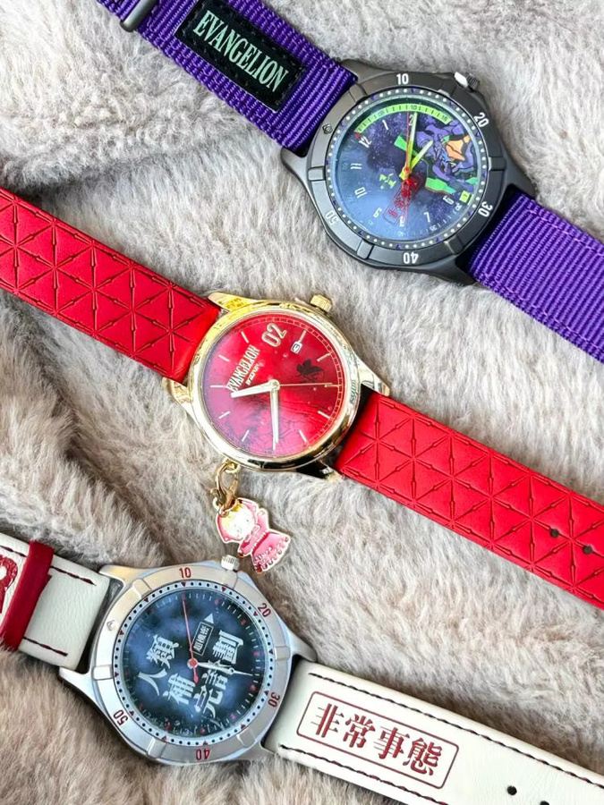 Bandai Armbanduhr Evangelion, Analoguhr, Metall, Rund - Bild 5