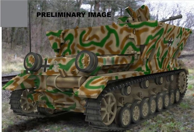 Revell Flakpanzer IV Möbelwagen, Modellbausatz, 1:72 - Bild 1