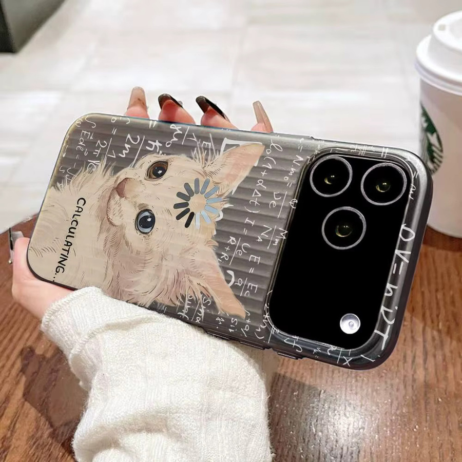Art Formula Cat Graffiti Handyhülle für Apple iPhone 11 bis 17 Pro Max Plus, multicolor, gewellte Stoßstange Rückseite - Bild 3